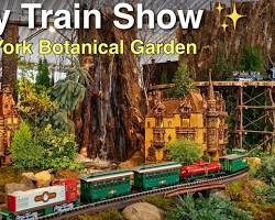 Image of Brooklyn Botanic Garden Holiday Train Show