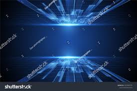 Vector Abstract High Technology Lines Connect Of Future On Dark Blue Background Sponsored Ad Techno Dark Blue Background Blue Backgrounds High Technology