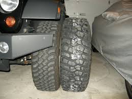 How Close In Size Are Bfg Km2 S 285 70r17 To Stock Rubi 32 S Jeep Jk Jl Wrangler Jeep