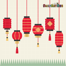 Free Chinese Lanterns Clip Art Set Chinese Lanterns Art Hub Japanese Quilts