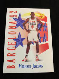 Basketball cards > players > michael jordan (6520). Lot Nm Mt 1992 Skybox Michael Jordan Usa Basketball Card 534