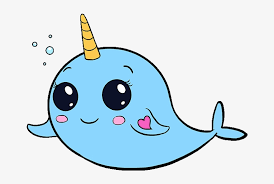 3 simple reasons you need to draw among us. How To Draw Cute Narwhal Easy Drawing Of A Narwhal Transparent Png 680x678 Free Download On Nicepng