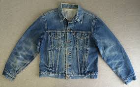 Levi S Jacket 80s Denim Jean Indigo Distressed Vintage Type 3 Trucker Usa Men 42 Denim Levis Jacket Jackets