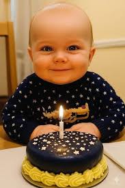 Celebrating our grandson's 1st birthday today!!!