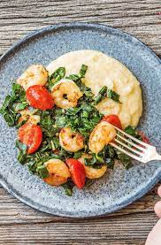 Shrimp And Cheddar Grits Recipe Hellofresh Recipe Recipes Food Hello Fresh Recipes