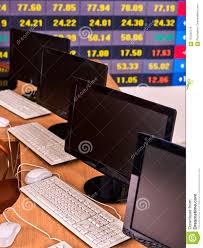 Business Monitor Pc Office Stock Market Digital Graph Chart