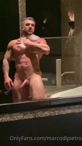 Italian muscle stud Marco Di Pietro marcodipietro plays with his dick -  GaysDream Gay Onlyfans Leaks