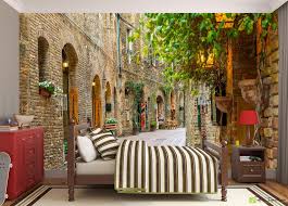 Kitchen wallpaper & wall murals. Retro Wallpaper Vintage Wall Murals Old Town Of San Gimignano Tuscany Italy Fototapet Art Amazing Vintage Wall Murals Add Dimension And Character For Children S Bedrooms