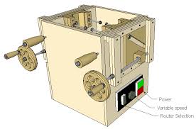 This is a very neat looking router table with some lovely accentuated edges to appeal to your aesthetic sense. Homemade Dual Router Table Jays Custom Creations