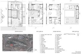 Collage House House Ground Floor Plan Architect Design