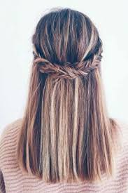Coiffure simple a faire cheveux mi long. Quelle Coiffure Pour Des Cheveux Mi Longs