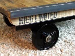 Iron coffee table with wheels, factory cart coffee table, industrial vintage coffee table, rustic coffee table shehlaboutique 5 out of 5 stars (14) $ 590.00 free. Industrial Factory Cart Coffee Table
