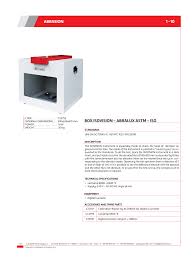 BOX ISOVISION - ABRALUX ASTM - ISO ABRASION 1 -10