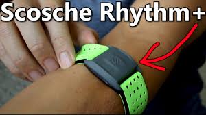 The monitor will detect your heart beat and turn colors. Scosche Rhythm Heart Rate Monitor For Peloton App Scosche Rhythm Review Youtube