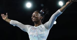 Simone biles of team united states stumbles upon landing after competing in vault during the women's team final on day four of the tokyo 2020 olympic games at ariake gymnastics centre on july 27. Simone Biles Lands Historic Vault Ahead Of Competition Return Cbs News