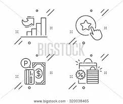 Growth Chart Parking Vector Photo Free Trial Bigstock