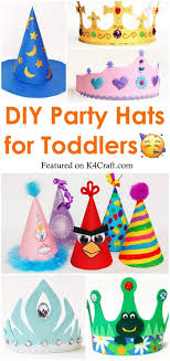 Feel free to explore, study and enjoy paintings with paintingvalley.com. Diy Party Hats For Toddlers Birthday Festivals K4 Craft