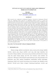 Posted by young lawyer in hukum acara perdata. Https Yustitia Unwir Ac Id Index Php Yustitia Article Download 92 78