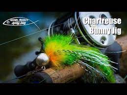 Chartreuse Bunny Jig Hair Jig Tying Youtube Jig Chartreuse Jigs
