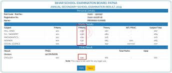 ➧ bihar board 10th result with topper marksheet. Bseb 10th Result 2021 Know Bihar Board Passing Marks Here