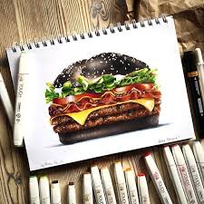 рисуй каждый день один год с художником иллюстратором скачать Vsem Privet I Vkusnoj Pyatnicy Novosti Tozhe Vkusnye V Noyabre Ya Priezzhayu V Moskvu S Novymi Master Kl Eda V Zhivopisi Risunki Edy Iskusstvo Risovaniya Markerom