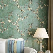 Vintage florals on grunge wall birds green and rose sakura chinoiserie wallpaper removable wallpaper peel and stick wallpaper wall mural. Rural 3d Embossed Plum Flower Mural Wallpaper Peel And Stick Floral Living Room Self Adhesive Wallpapers For Bedroom Walls Ez113 Wallpapers Aliexpress