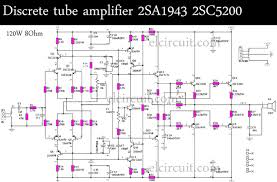 Power amplifier apex ba1200 pcb layout pdf the power produced can reach 1500w. Discrete Tube Amplifier 2sa1943 2sc5200 Electronic Circuit