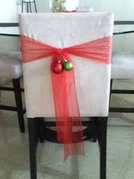 Sillas Del Comedor Cinta Ancha Roja Y Entrelazar Los Adornos Manualidades Manualidades Navidad Navidad