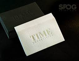 Check out our debossed business cards selection for the very best in unique or custom, handmade pieces from our business & calling cards shops. Spog Print On Behance