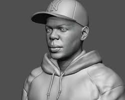 👤 Cormega Bust 3D print model・ STL File for ・Cults