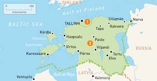 Estonia has been among the fastest growing economies in the european union and is a part of the world trade organization and the nordic investment bank. Map Of Estonia Estonia Regions Rough Guides Rough Guides