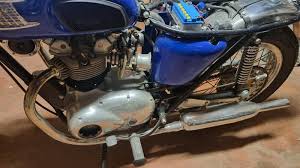 Image result for Blue 1957 Motorcycle