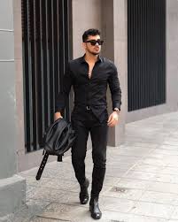 All of these shoes work with the right style. 30 Super Stylish All Black Outfits For Men Fashion Hombre