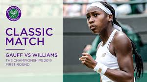 At age 17, american coco gauff has made a mad dash in the tennis rankings to punch her ticket for tokyo 2020. Coco Gauff Vs Venus Williams Wimbledon 2019 First Round Full Match Youtube
