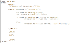 Logical Operators In Javascript