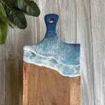 Beachy Cutting Board Pour