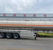 3 Axle 45cbm Oil Liquid Transport Aluminum Stainless Steel Fuel Tanker Semi Trailer Truck