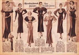 La donna anni '30 torna ad assecondare le proprie forme, la silhouette perde di aggressività e diviene più romantica. 1930 S Fashion Style Paperblog Moda Anni 30 Stile Anni 30 Storia Della Moda