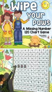 120 chart missing number powerpoint game first grade