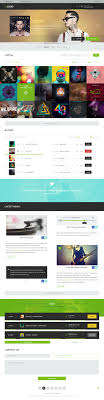 Suono Music Template Web Design User Interface Mobile Web Design Web Design