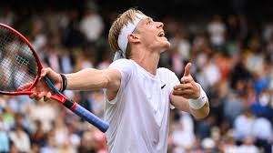 14 in the world, edged out world no. Wimbledon Denis Shapovalov Attackiert Im Halbfinale Gegen Djokovic Den Schiedsrichter Wollen Sie Mich Veralbern Eurosport