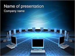 The format background utility in powerpoint allows you to select an image from your computer or online to use as the background for your slide. Computer Network Powerpoint Template Backgrounds Google Slides Id 0000000931 Smiletemplates Com