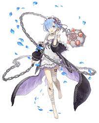 Rem Crusher Job Art Sinoalice Art Gallery Character Art Kawaii Anime Character Drawing