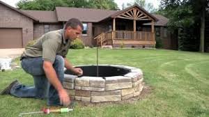 Wood burning fire pits are not only aesthetically pleasing, but they can also produce the warmth needed for outdoor parties on cold nights. Natural Concrete Product S 44 Wood Burning Fire Pit Kit Installation Videohd Youtube