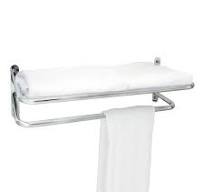 MODONA Hotel Grade 24 in. Wall Mounted Towel Rack in Polished Chrome 1025-PC