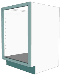 to build and attach a cabinet faceframe