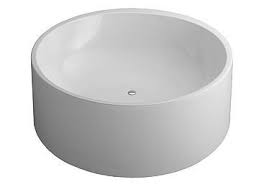 Cette baignoire îlot acrylique ronde très originale, ajoutera une touche de modernité et d'élégance à votre pièce d'eau. Baignoire Ilot Vitra Istanbul O1600x560mm Ronde 52990001000