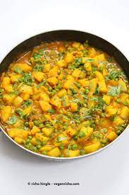 Vegan Bombay Potatoes And Peas Vegan Richa Recipe Vegan Indian Recipes Indian Food Recipes Vegetarian Recipes