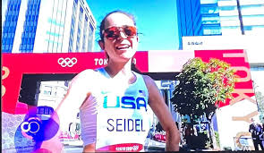 She finished with a time of two hours, 27. Y9azzu5higs1fm
