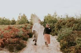 Steam train dining from london. Surrey Hills Engagement Photos At Sunset Faye Dan Heather Sham Photography